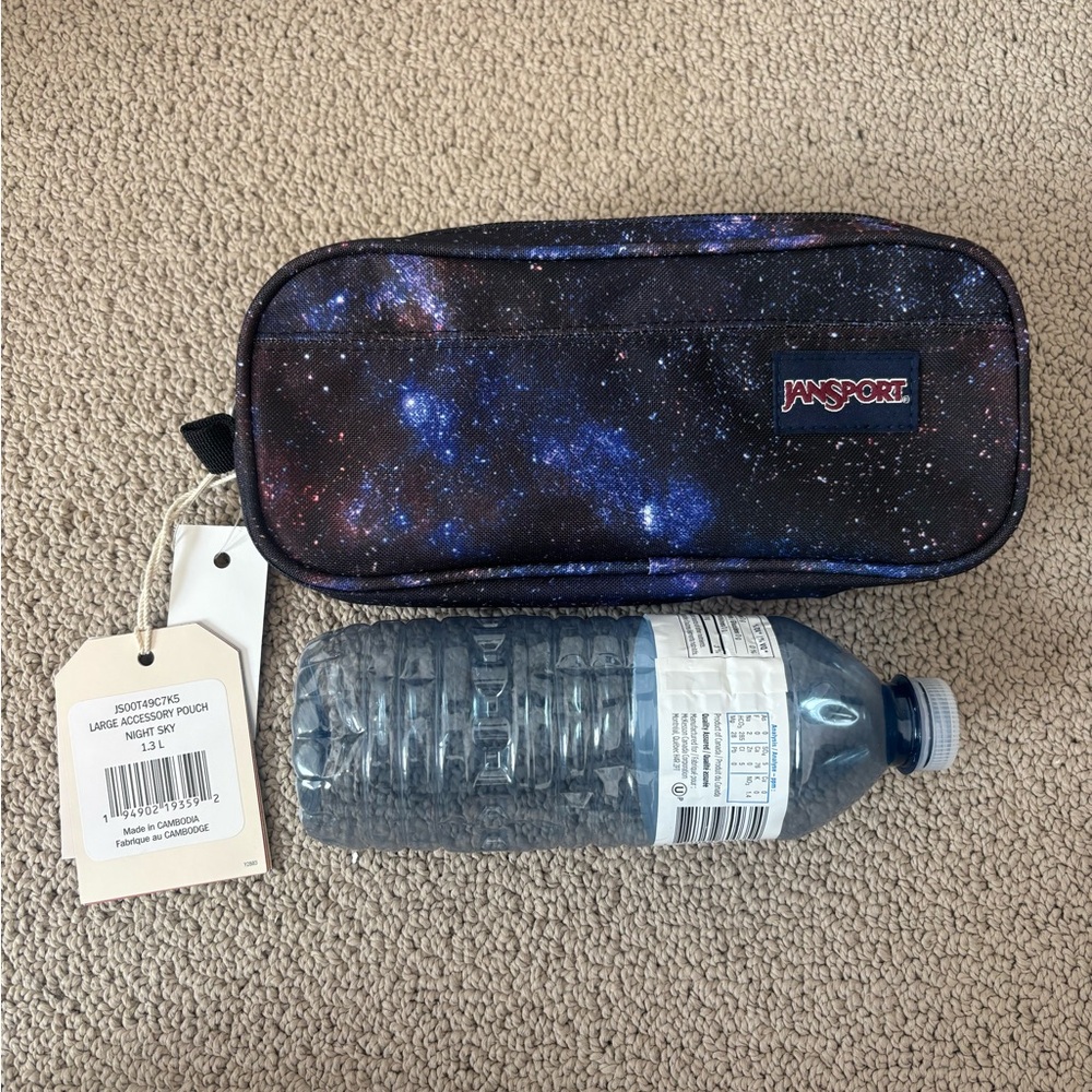 Jansport Night Sky Galaxy Large Pouch